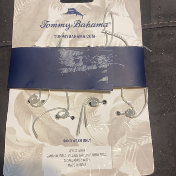 NWT Tommy Bahama set of 4 Cocktail Fork Set - Palm Leaf Pattern - Picture 6 of 6